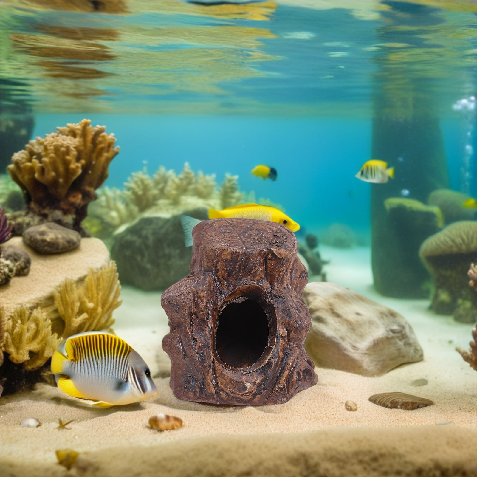 2 Buah Dekorasi Tempat Persemb - Hide Cave Ceramic ulasan dan harga