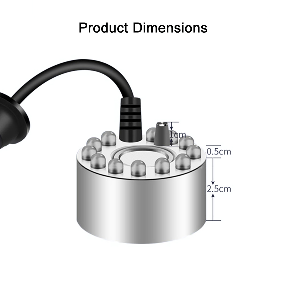 Pengabut kabut ultrasonik, pem - Terrarium Fogger Ultrasonic ulasan dan harga
